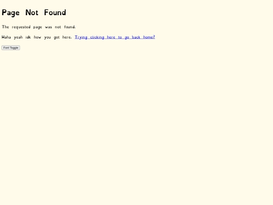 not_found screenshot