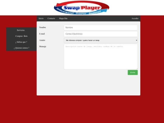 Contacto screenshot