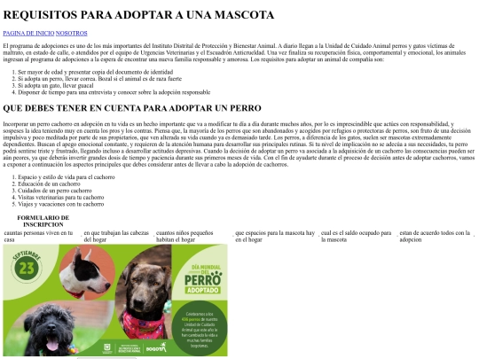 adopta screenshot
