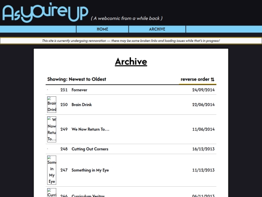 archive screenshot