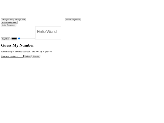 jsInteraction screenshot