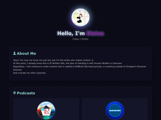 AIGenerated/AboutPage screenshot