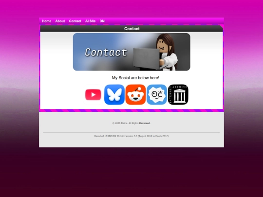 Contact screenshot