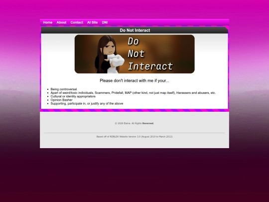 DNI screenshot