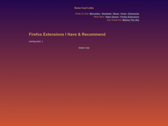 extensions screenshot