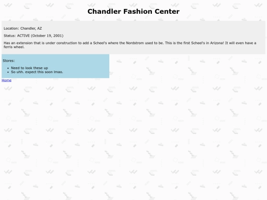 chandlermall screenshot