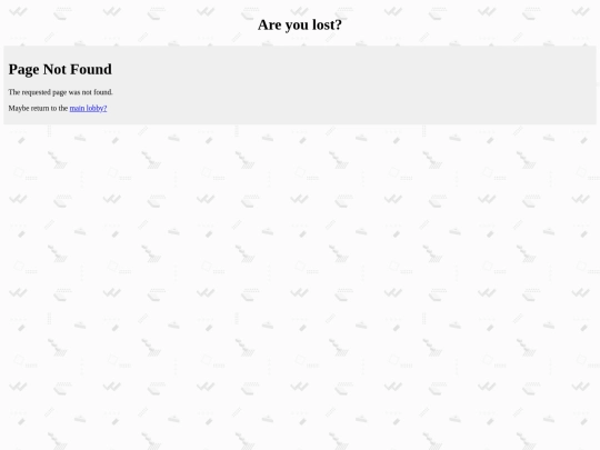 not_found screenshot