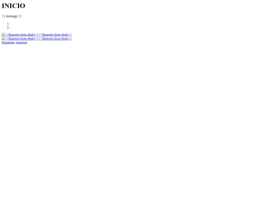 pages/inicio screenshot