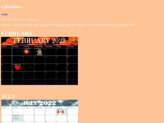 calendar screenshot