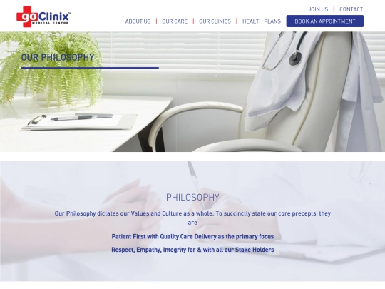 GoClinix/philosophy screenshot
