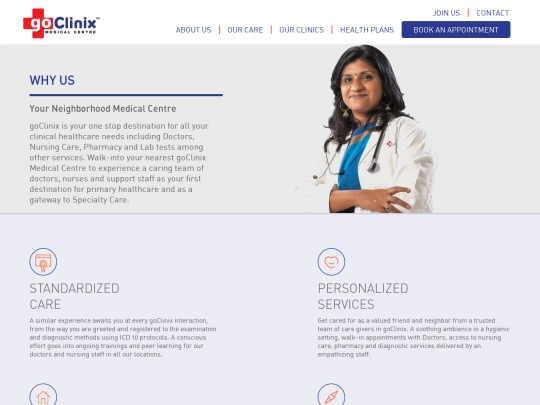 GoClinix/whyUs screenshot