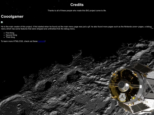 SatellaZoneDebug/credits screenshot