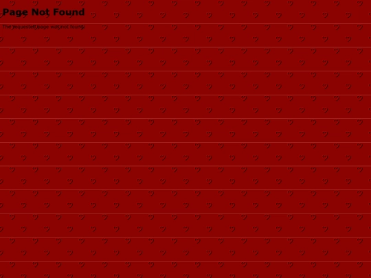 not_found screenshot