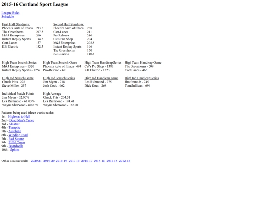 sportleague/2015-16 screenshot