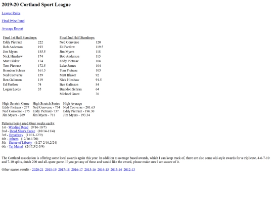 sportleague/2019-20 screenshot