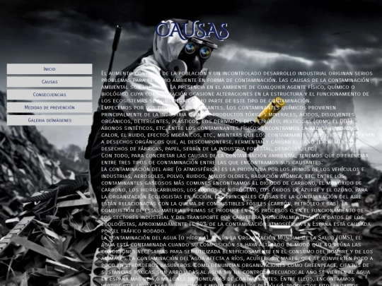 Causas screenshot