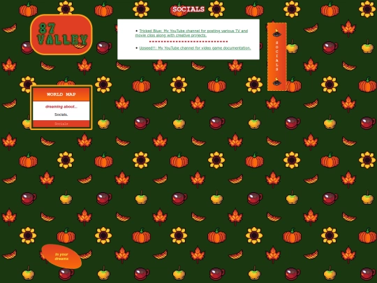 87ValleyPages/Socials screenshot