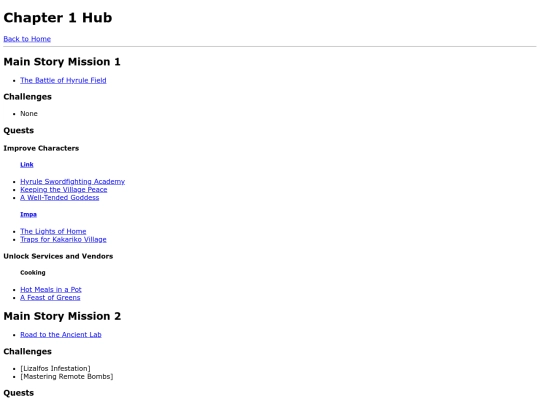 hubs/chapter-1-hub screenshot