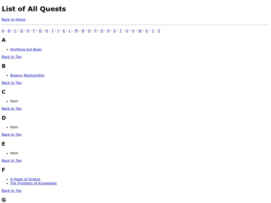 lists/all-quests screenshot