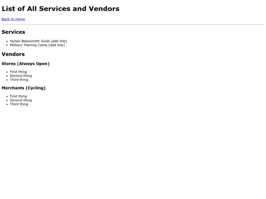 lists/all-services screenshot