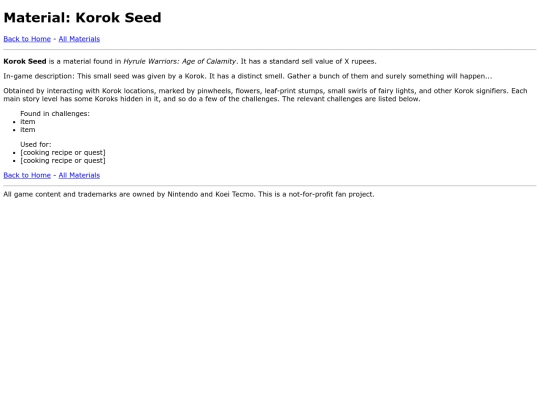lists/materials/korok-seed screenshot