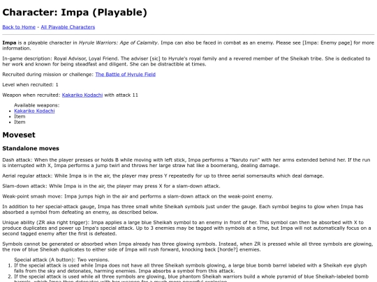lists/playable-characters/impa-playable screenshot