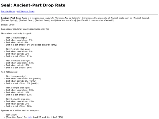 lists/weapon-seals/ancient-part-drop-rate screenshot