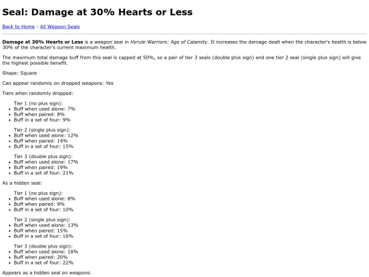 lists/weapon-seals/damage-at-30-percent-hearts-or-less screenshot