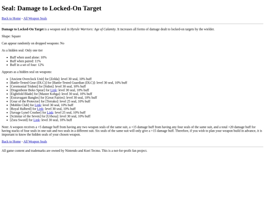 lists/weapon-seals/damage-to-locked-on-target screenshot