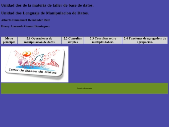 INDEX screenshot