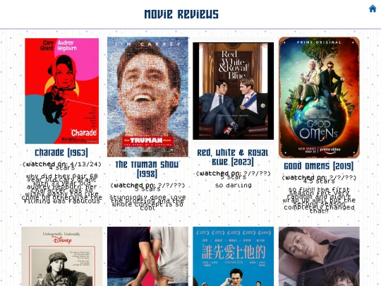 interests/movie-reviews screenshot
