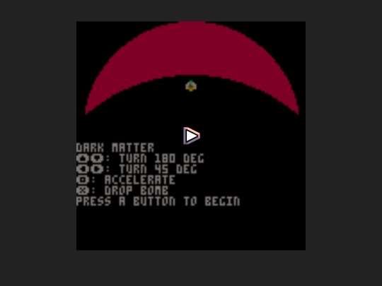 pico8/darkmatter screenshot