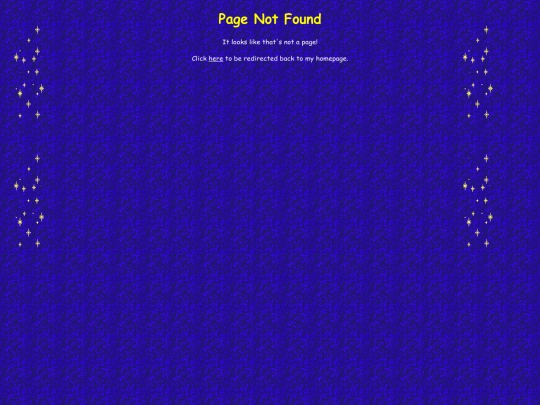 not_found screenshot