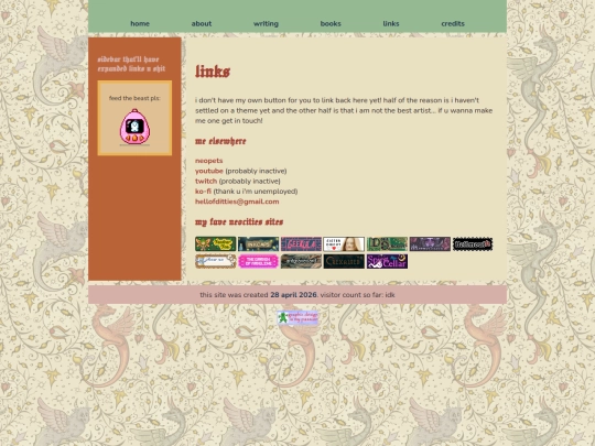 links screenshot