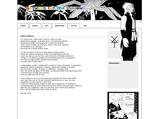 writings/vows screenshot