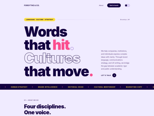Forsythe&Co/forsythe-co screenshot