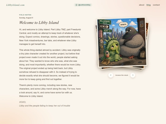 Libby/blog screenshot