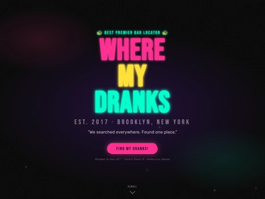 WhereMyDranks screenshot