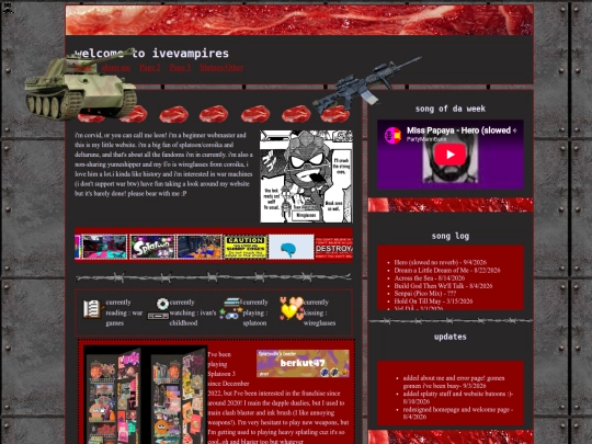 homepage screenshot