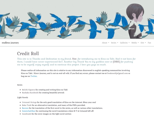 site/credits screenshot