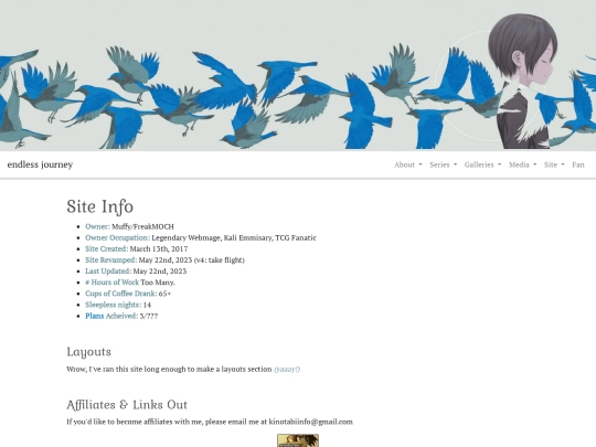site screenshot