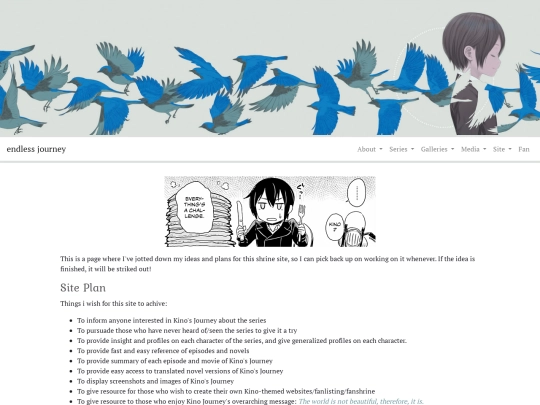 site/plans screenshot