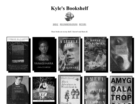 bookshelf screenshot
