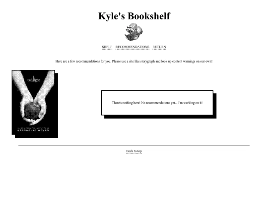 bookshelf/rec screenshot