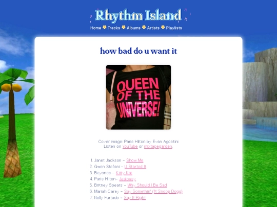 music/playlists/2 screenshot