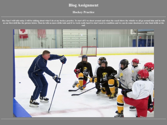 blog screenshot