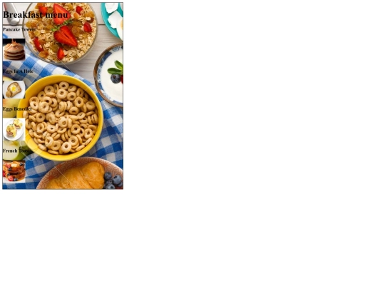 breakfast screenshot