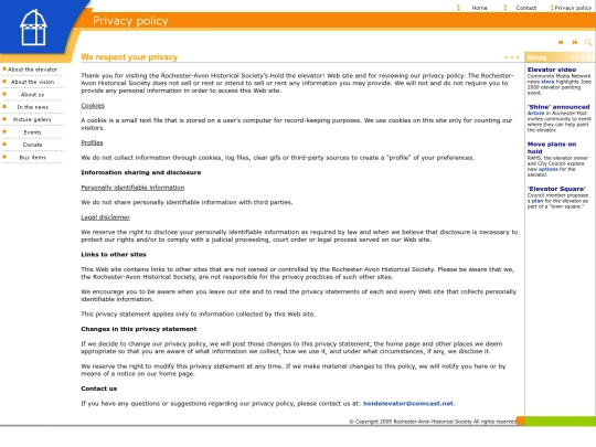 privacypolicy screenshot