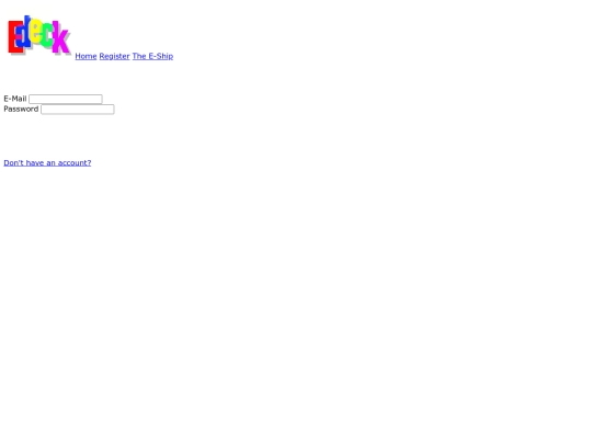 edeck/login screenshot