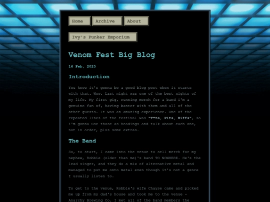 zonelets/posts/2025-02-16-Venom-Fest-Big-Blog screenshot